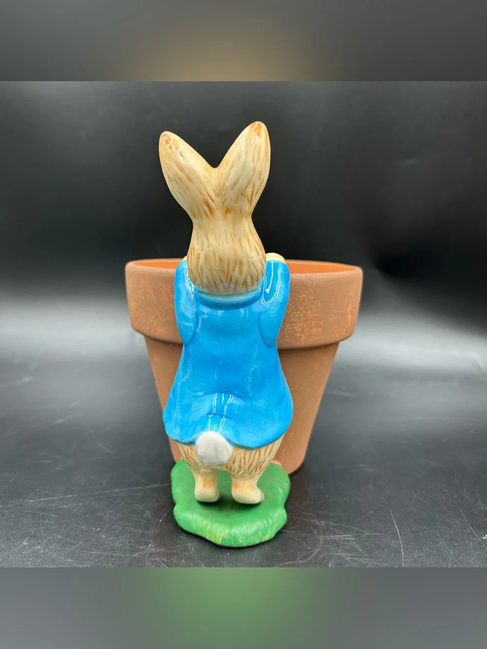 Beatrix Potter Peter Rabbit Teleflora Flower Pot Planter 2000 Ceramic Decor